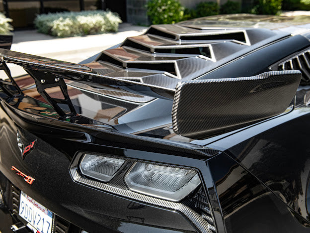 2019 CORVETTE C7 ZR1 CARBON FIBER REAR WING SPOILER